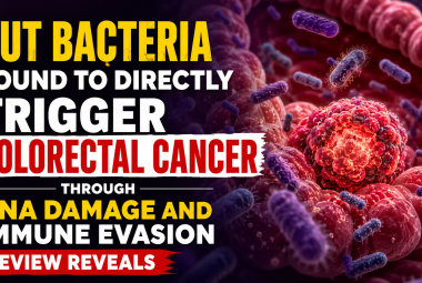 Gut Bacteria Found to Directly Trigger Colorectal Cancer Through DNA Damage and Immune Evasion, Review Reveals