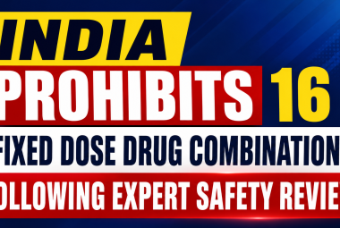 India Prohibits 16 Fixed Dose Drug Combinations Following Expert Safety Review