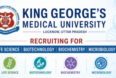 Advertisement for Life Science / Biotechnology / Biochemistry / Microbiology at KGMU