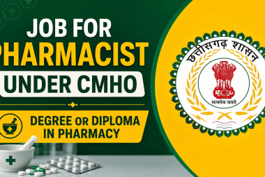 Job for Pharmacist under CMHO - Degree or Diploma in Pharmacy