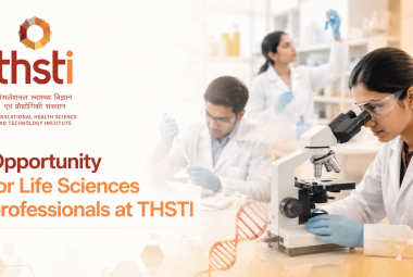 Opportunity for Life Sciences professionals at THSTI