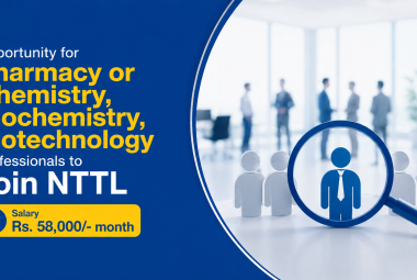 Opportunity for Pharmacy or Chemistry, Biochemistry, Biotechnology Professionals to Join NTTL