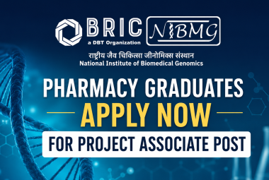 Pharmacy graduates apply now for Project Associate Post at NIBMG