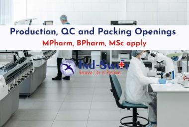 Production, QC and Packing Openings at Ind-Swift Group