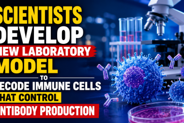 Scientists Develop New Laboratory Model to Decode Immune Cells That Control Antibody Production