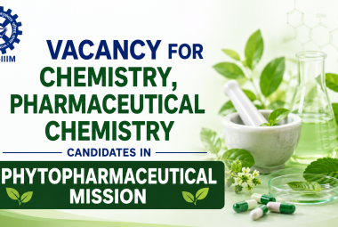Vacancy for Chemistry, Pharmaceutical Chemistry candidates in Phytopharmaceutical Mission at IIIM