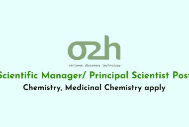 Work as Scientific Manager/  Principal Scientist at o2h group