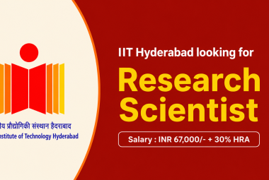 IIT Hyderabad looking for Research Scientist in an ICMR funded project