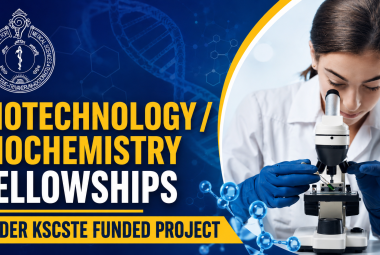 Biotechnology / Biochemistry Fellowships under KSCSTE funded project at SCTIMST 