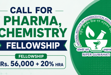Call for Pharma, Chemistry Fellowship at NIPER