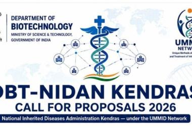 Call for Proposals for Establishment of “DBT-NIDAN Kendras” under the UMMID Network