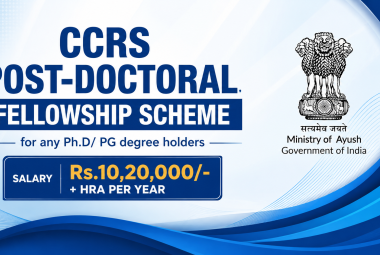 CCRS Post-Doctoral Fellowship Scheme for any Ph.D/ PG degree holders