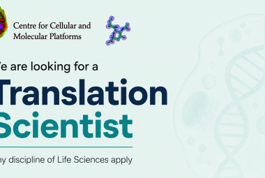 Centre for Cellular and Molecular Platforms looking for Translation Scientist