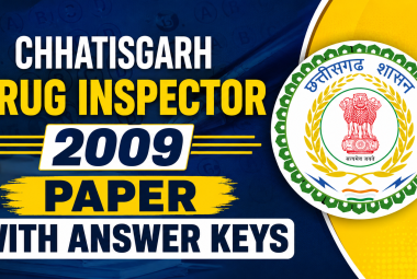 CHHATISGARH DRUG INSPECTOR 2009 paper with Answer keys