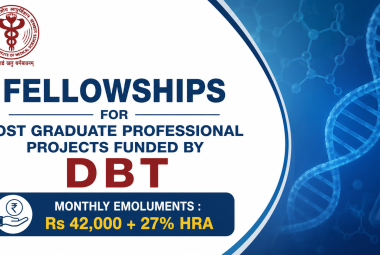 Fellowships for Post Graduate Professional projects funded by DBT, AIIMS