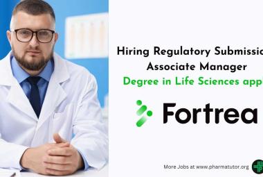 Fortrea Hiring Regulatory Submissions Associate Manager