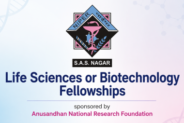 Life Sciences or Biotechnology Fellowships for Targeting Mycobacterium tuberculosis at NIPER