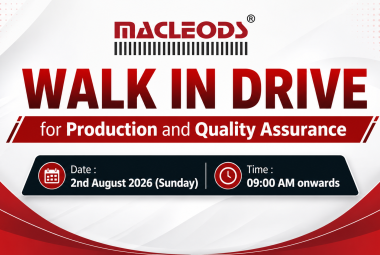 Macleods Walk in Drive for Production and Quality Assurance