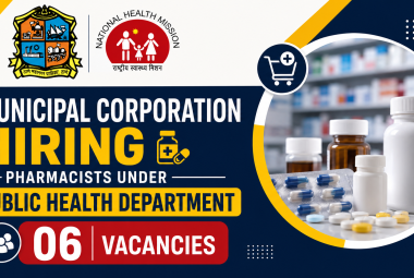 Municipal Corporation Hiring Pharmacists under Public Health Department