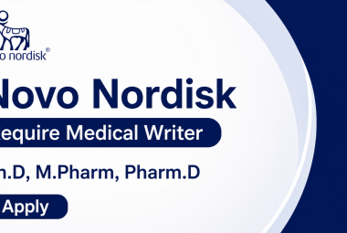 Novo Nordisk Require Medical Writer - Ph.D, M.Pharm, Pharm.D Apply