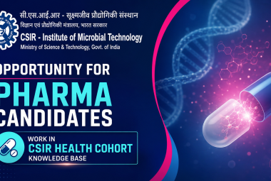 Opportunity for Pharma candidates to work in CSIR Health Cohort Knowledge base at IMTech