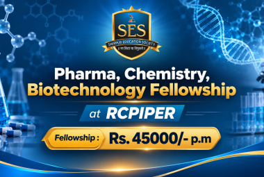 Pharma, Chemistry, Biotechnology Fellowship at RCPIPER
