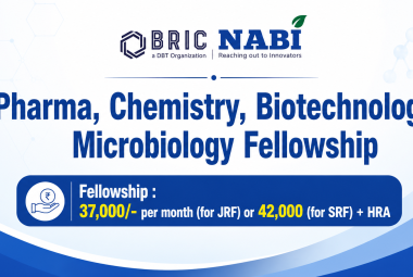 Pharma, Chemistry, Biotechnology, Microbiology Fellowship at NABI