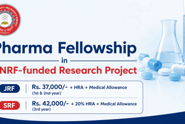 Pharma Fellowship in ANRF-funded research project at BIT Mesra