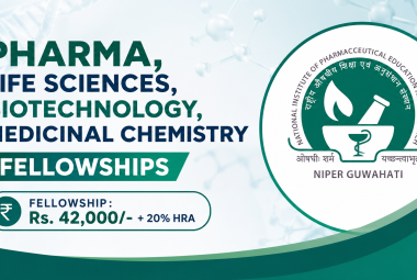 Pharma, Life Sciences, Biotechnology, Medicinal Chemistry Fellowships at NIPER