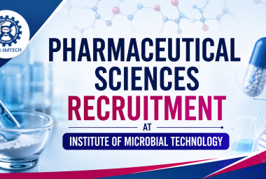 Pharmaceutical Sciences Recruitment at Institute of Microbial Technology