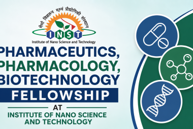 Pharmaceutics, Pharmacology, Biotechnology Fellowship at Institute of Nano Science and Technology