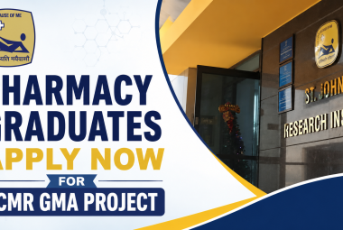 Pharmacy graduates apply now for ICMR GMA Project at St. John's Research Institute