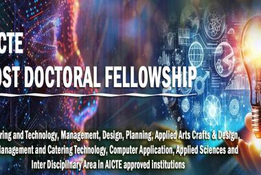 AICTE Post-Doctoral Fellowship