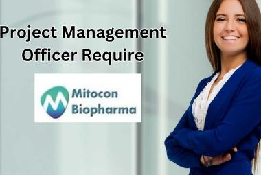 Project Management Officer Require at Mitocon Biopharma 