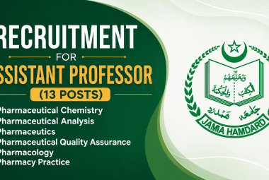 Recruitment for Assistant Professor at Jamia Hamdard