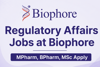 Regulatory Affairs Jobs at Biophore