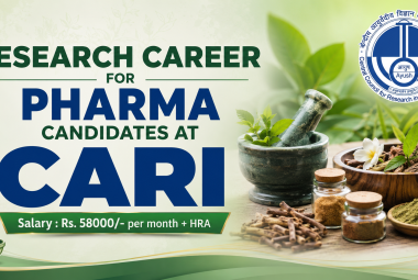 Research Career for Pharma candidates at CARI