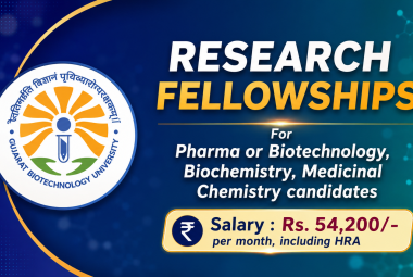 Research Fellowships for Pharma or Biotechnology, Biochemistry, Medicinal Chemistry candidates at GBU