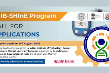 SIB-SHInE Biodesign program by IIT Kanpur and KGMU Lucknow