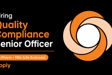 Sun Pharma Hiring Quality Compliance Senior Officer