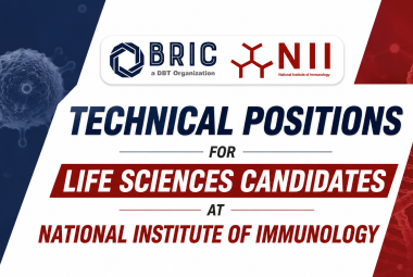 Technical positions for Life Sciences candidates at National Institute of Immunology