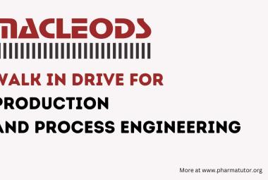 Walk In Drive for Production and Process Engineering at Macleods