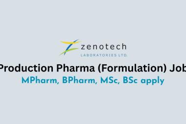 Walk in drive for Production Pharma at Zenotech Laboratories