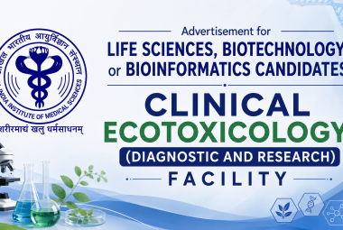 Advertisement for Life Sciences, Biotechnology, or Bioinformatics candidates at Clinical Ecotoxicology (Diagnostic and Research) Facility