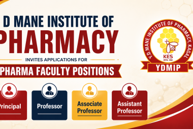 Advertisement for Pharma Faculty at Y D Mane Institute of Pharmacy