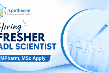 APOTHECON PHARMA Hiring Fresher ADL Scientist