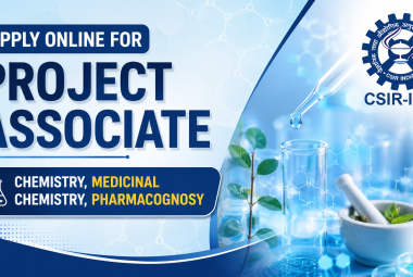 Apply Online for Project Associate at CSIR-IIIM | Chemistry, Medicinal Chemistry, Pharmacognosy Apply