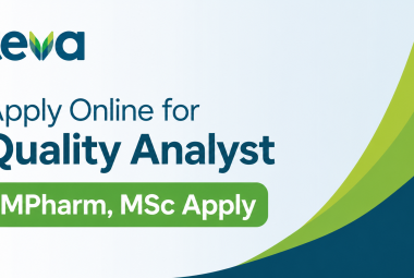 Apply Online for Quality Analyst at Teva