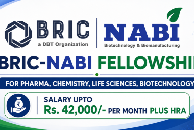 BRIC-NABI Fellowship for Pharma, Chemistry, Life Sciences, Biotechnology