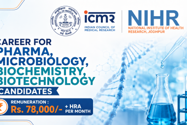 Career for Pharma, Microbiology, Biochemistry, Biotechnology candidates at NIHR